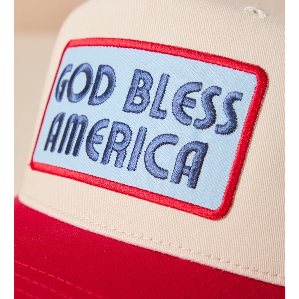 New with tags Altar’d State God Bless America Trucker Hat - Picture 2 of 3
